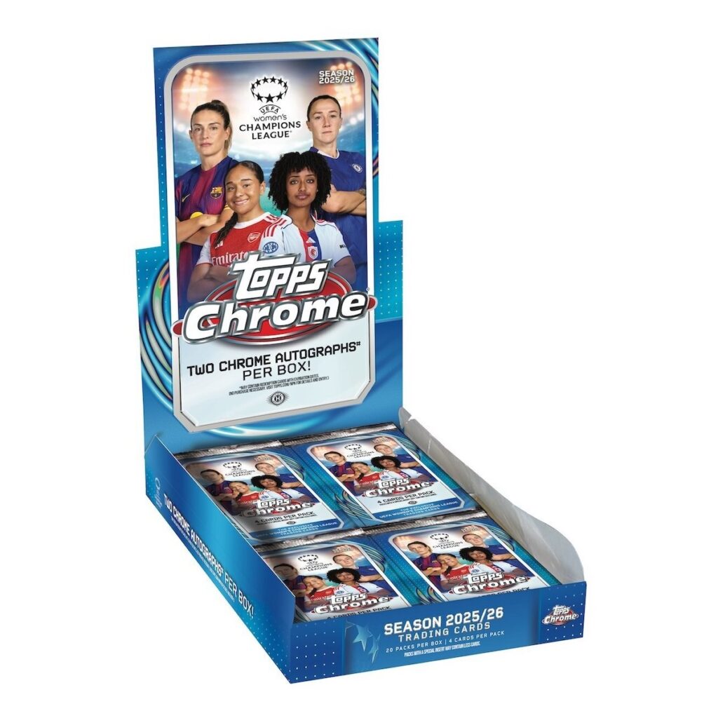 2025-26 Topps Chrome UEFA Women’s Champions League Soccer Guide