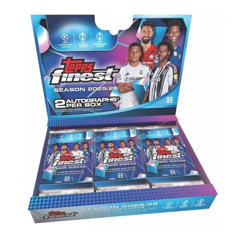 2025-26 Topps Finest UEFA Club Competitions Soccer Guide