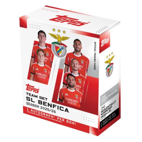 2025-26 Topps SL Benfica Team Set Soccer Checklist Guide