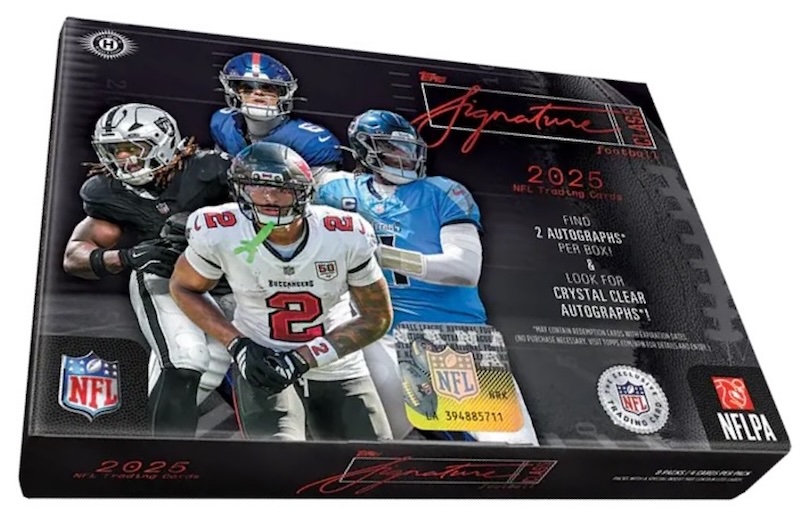 2025 Topps Signature Class Football Checklist Guide