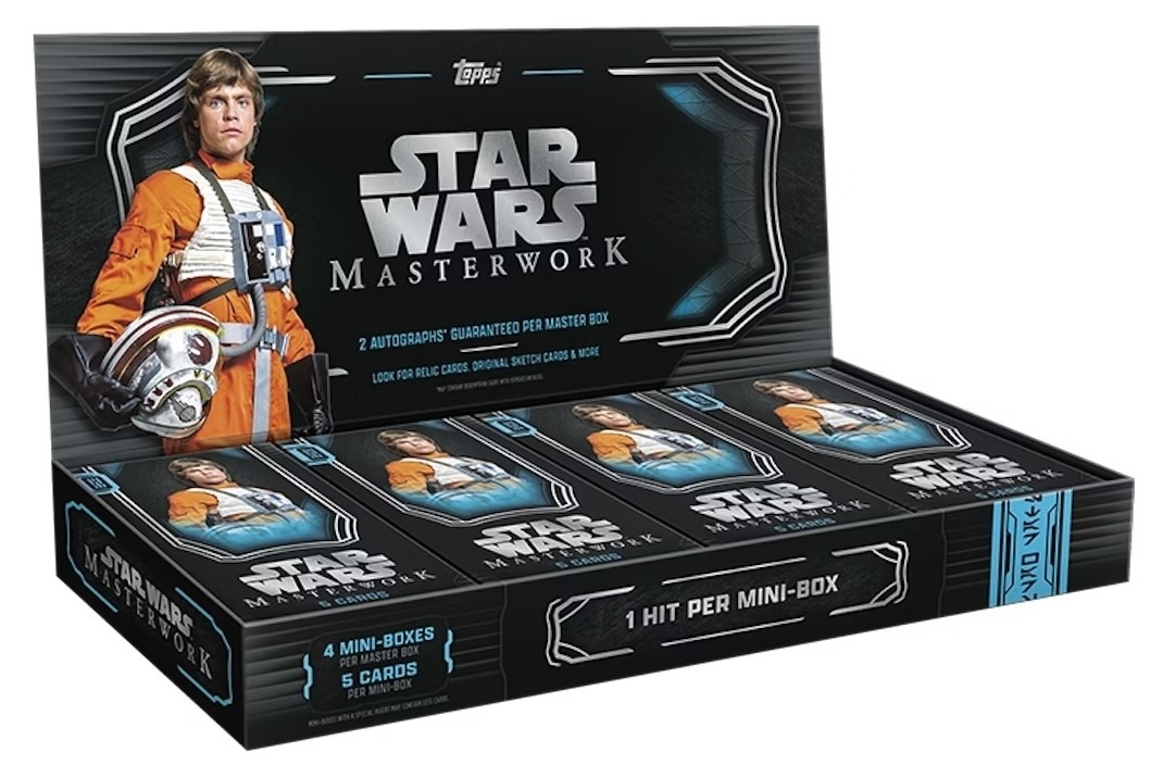 2025 Topps Star Wars Masterwork Checklist, Set Details, Boxes