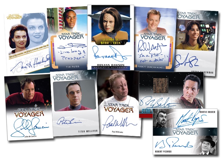 2026 Rittenhouse Star Trek Voyager Archives & Inscriptions Guide in-content 1
