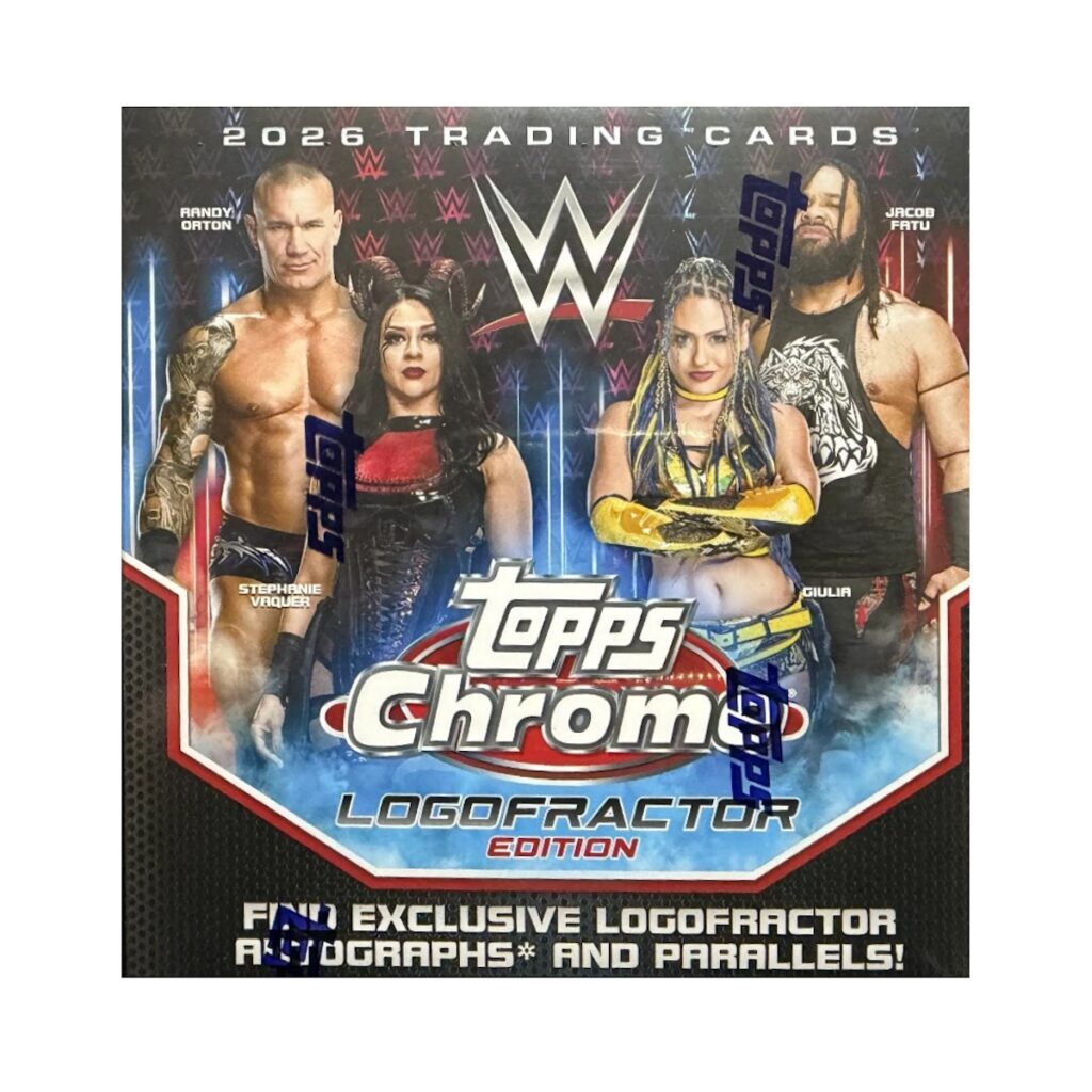 2026 Topps Chrome LogoFractor WWE Wrestling Checklist Guide