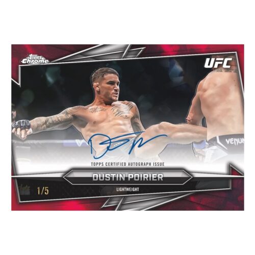 2026 Topps Chrome Sapphire UFC Checklist Guide