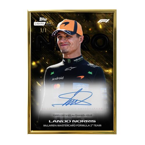 2026 Topps Lights Out Formula 1 Racing Checklist Guide