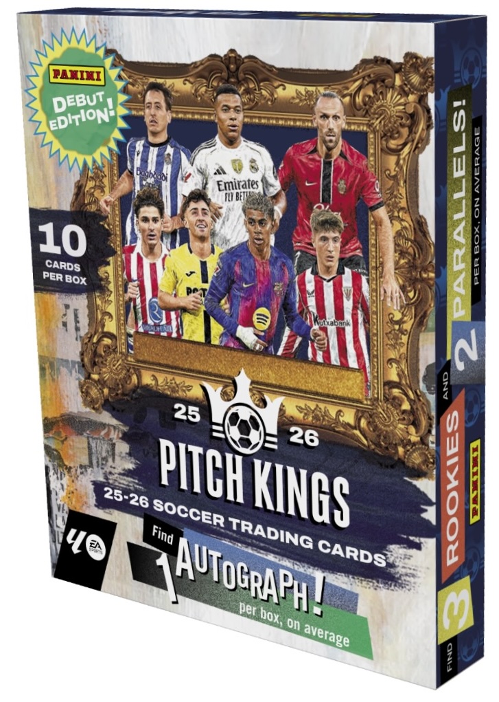 2025-26 Panini Pitch Kings La Liga Soccer Checklist Guide