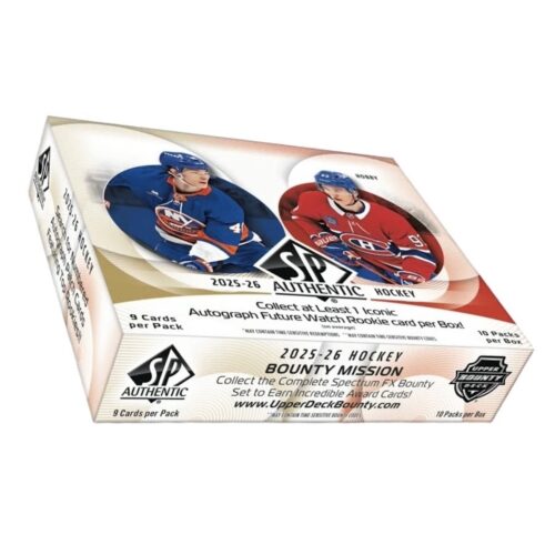 2025-26 SP Authentic Hockey Checklist Guide