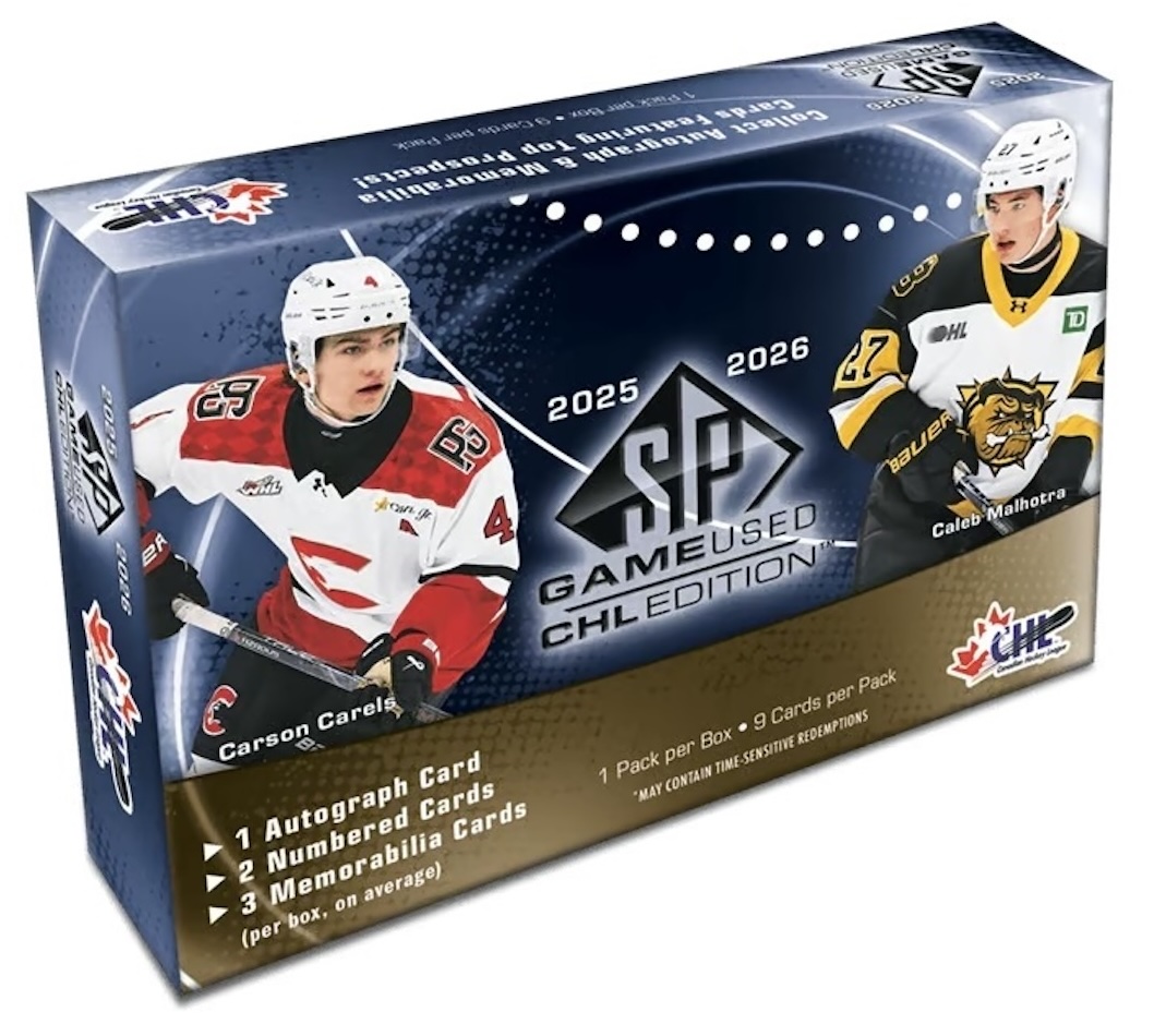 2025-26 SP Game Used CHL Hockey Checklist Guide in-content 1