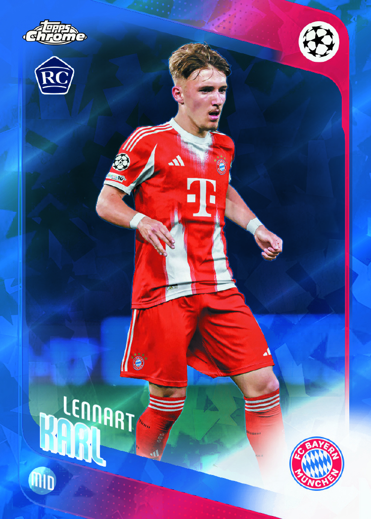2025-26 Topps Chrome Sapphire UEFA Club Competitions Soccer Checklist Guide