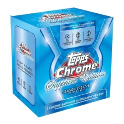 2025-26 Topps Chrome Sapphire UEFA Club Competitions Soccer Checklist Guide