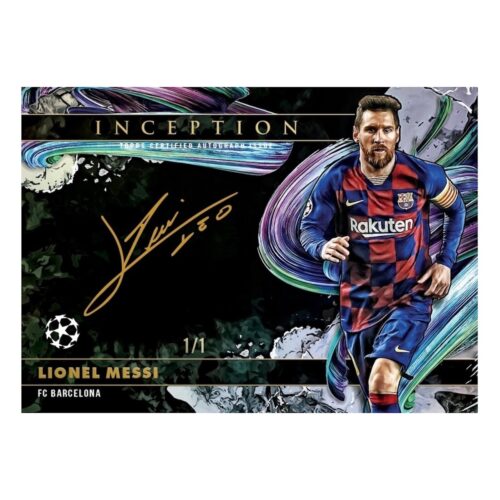 2025-26 Topps Inception UEFA Club Competitions Soccer Guide