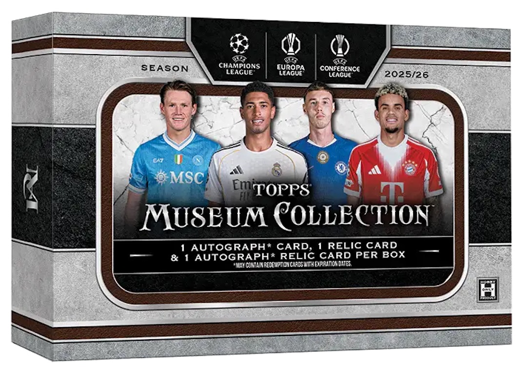 2025-26 Topps Museum Collection UEFA Club Competitions Soccer Checklist Guide in-content 1