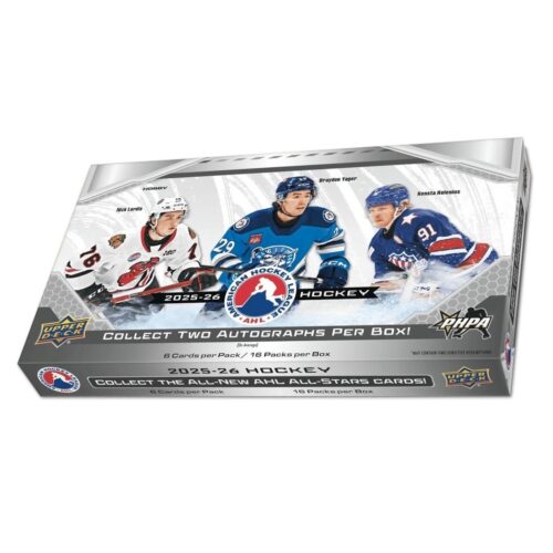 2025-26 Upper Deck AHL Hockey Checklist Guide