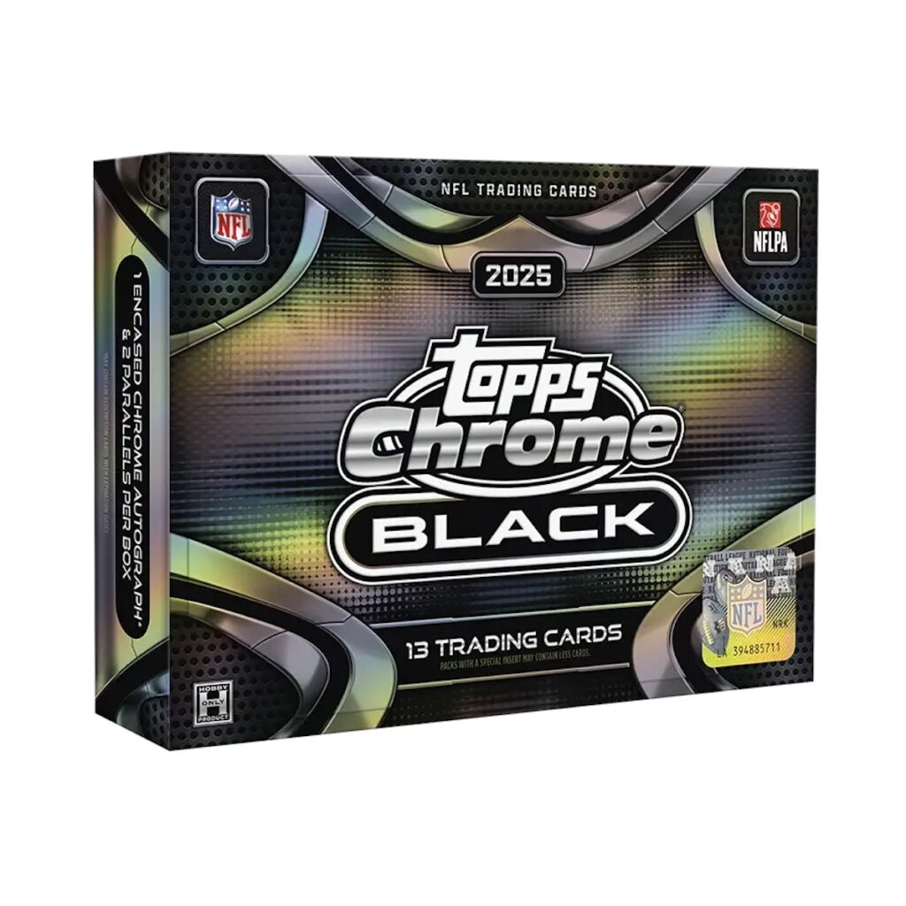 2025 Topps Chrome Black Football Checklist Guide