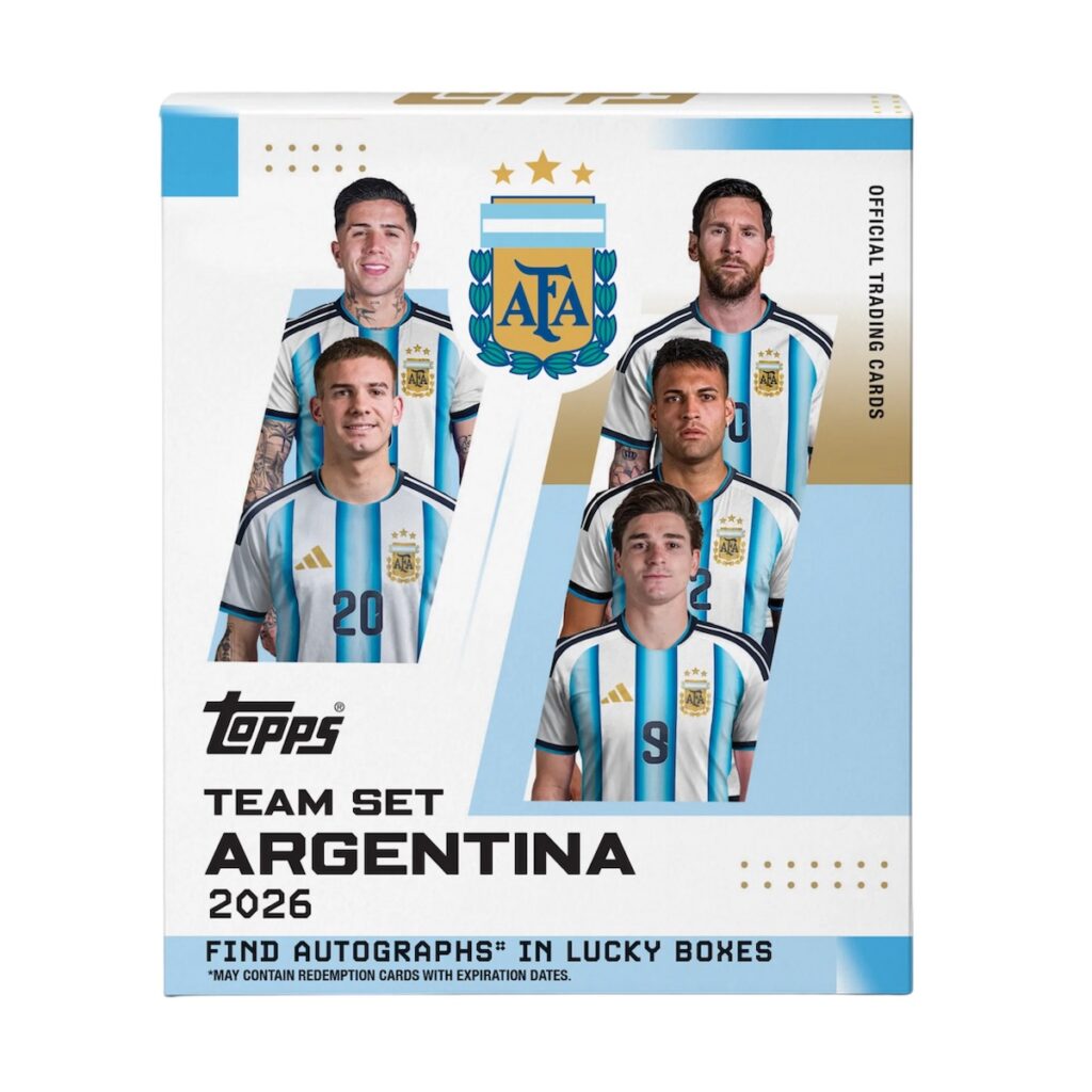 2026 Topps Argentina Team Set Soccer Checklist Guide