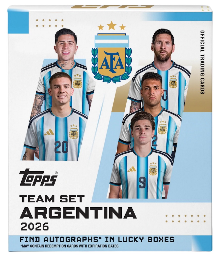 2026 Topps Argentina Team Set Soccer Checklist Guide