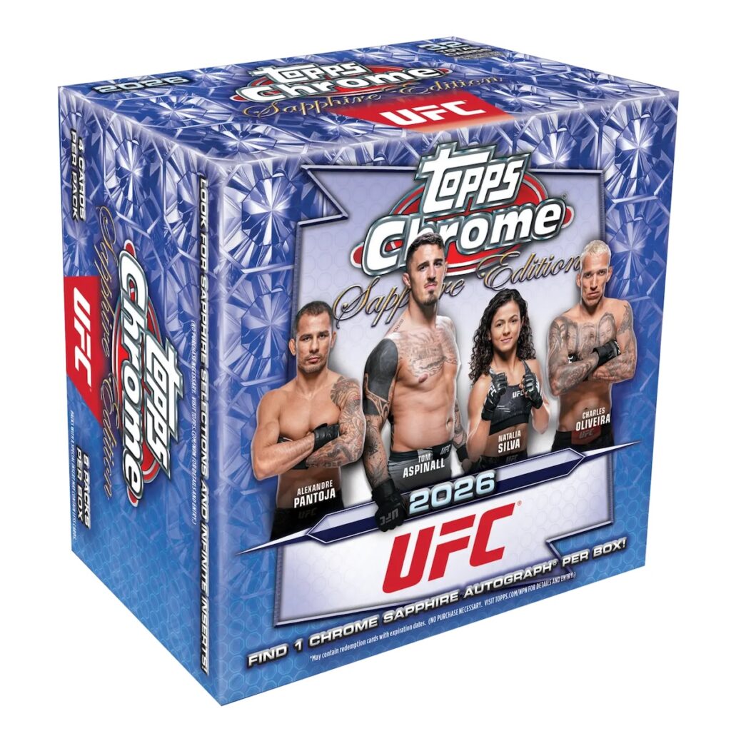 2026 Topps Chrome Sapphire UFC Checklist Guide