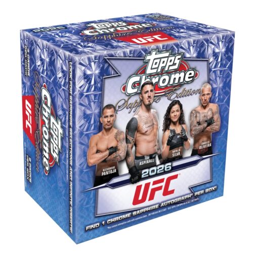 2026 Topps Chrome Sapphire UFC Checklist Guide