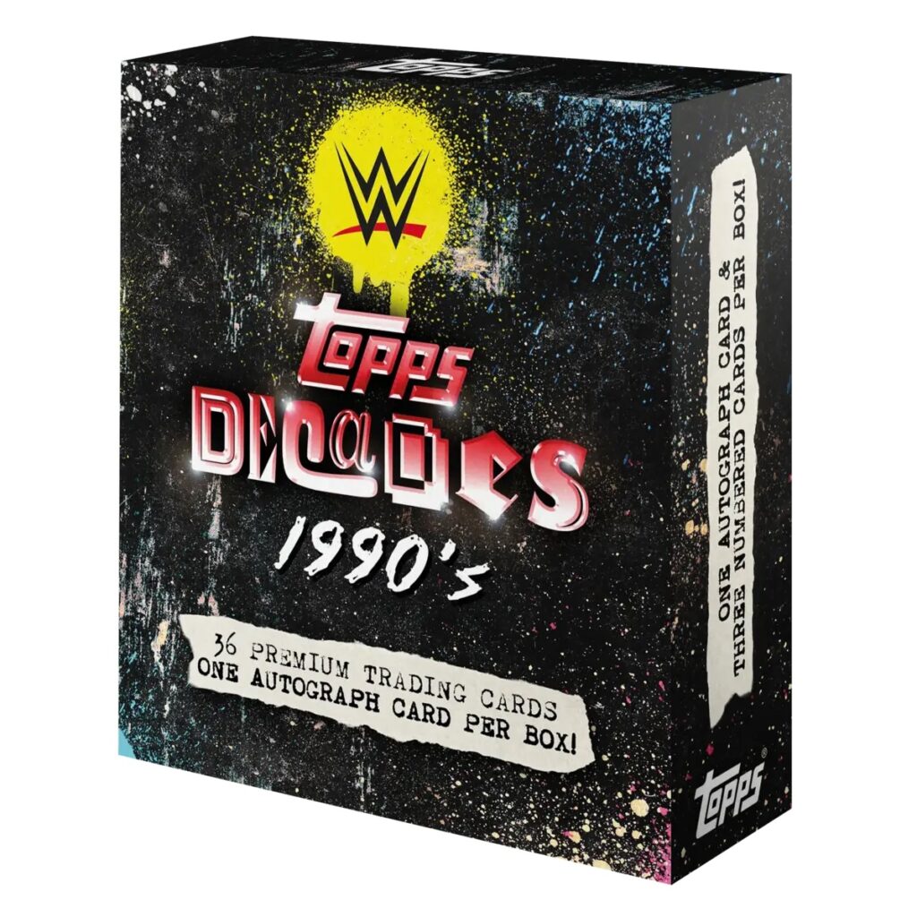 2026 Topps Decades WWE 1990s Edition Wrestling Checklist Guide
