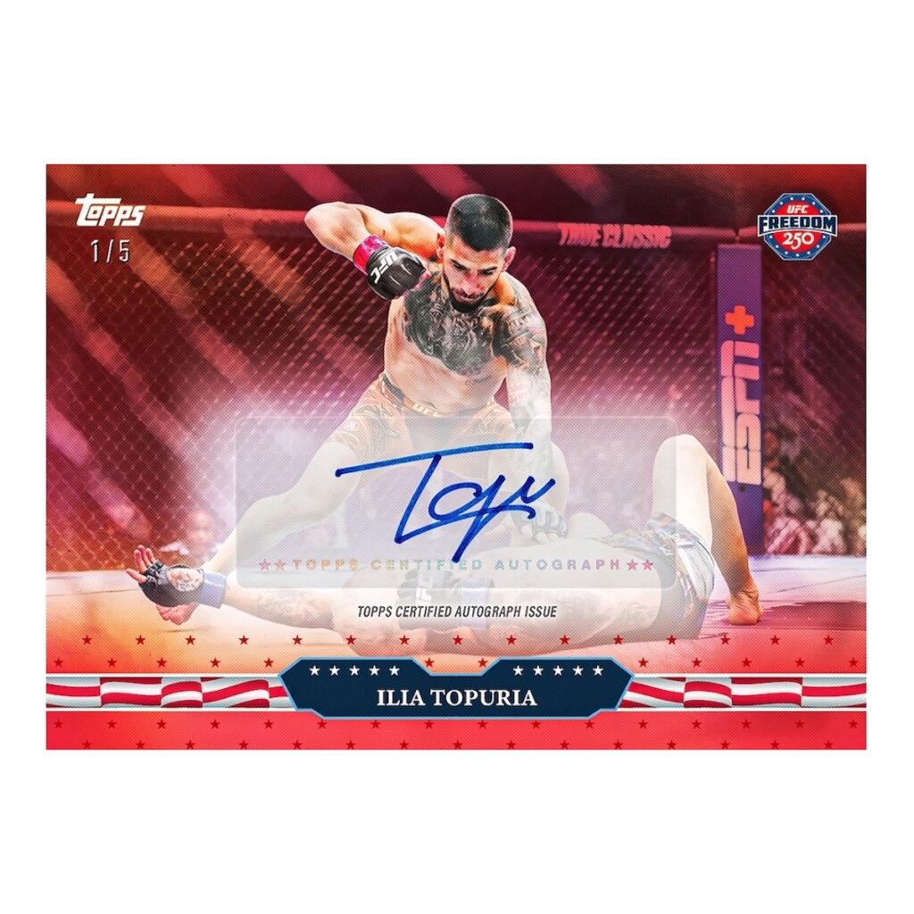 2026 Topps UFC Freedom 250 Guide