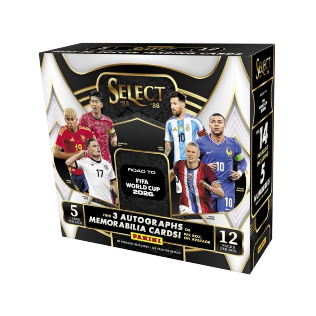 2025-26 Panini Select Road to FIFA World Cup 2026 Soccer Guide
