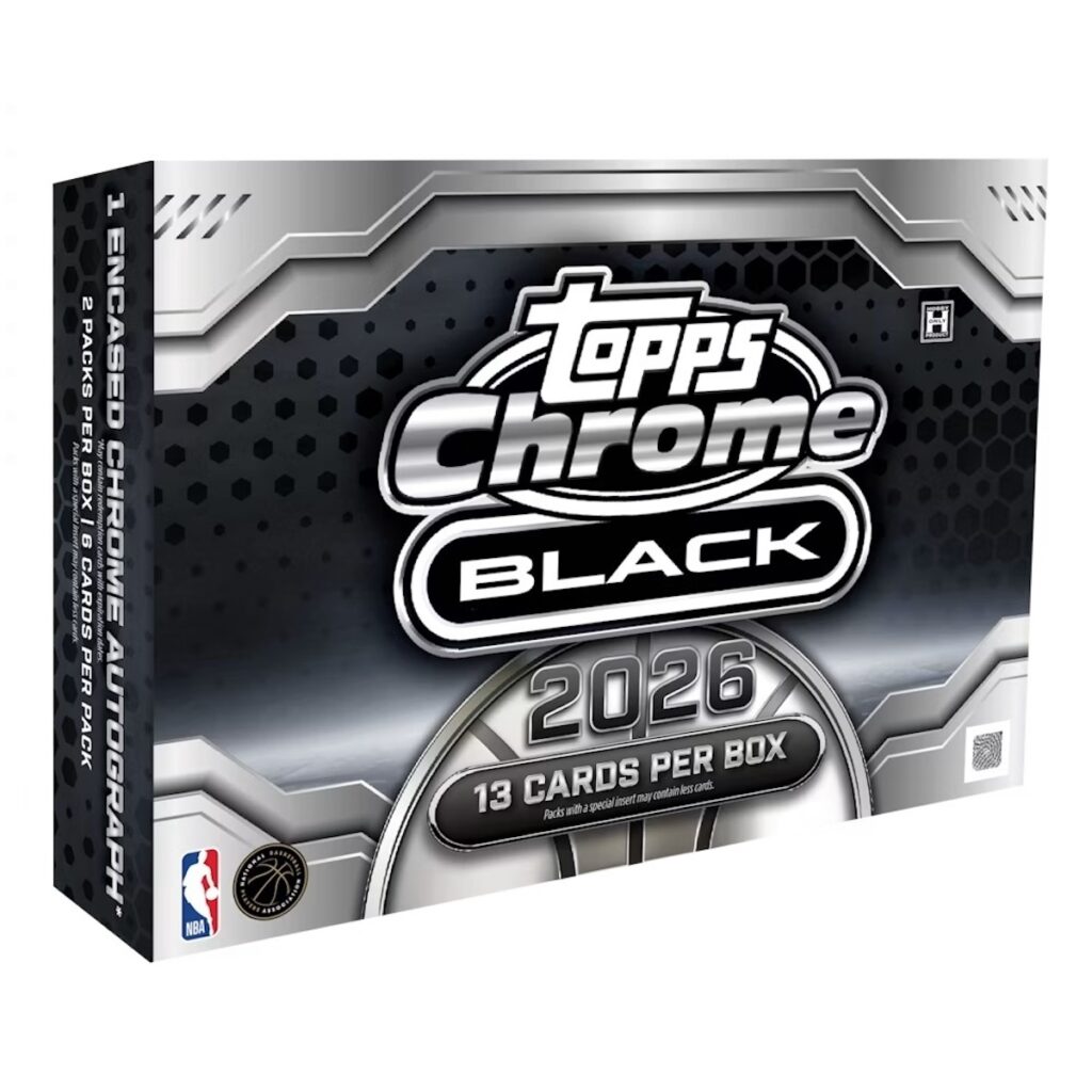 2025-26 Topps Chrome Black Basketball Checklist Guide