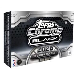 2025-26 Topps Chrome Black Basketball Checklist Guide