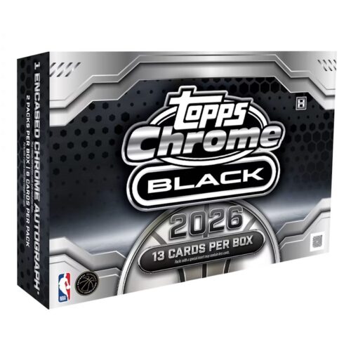 2025-26 Topps Chrome Black Basketball Checklist Guide