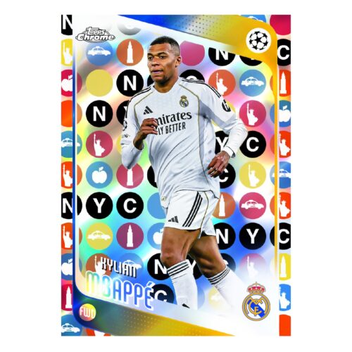 2025-26 Topps Chrome Fanatics Fest NYC UEFA Soccer Checklist Guide