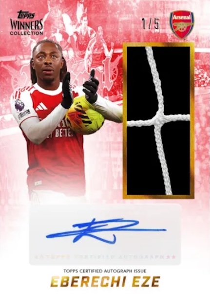 2025-26 Topps Winners Collection Arsenal Soccer Checklist Guide in-content 6