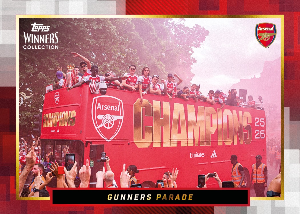 2025-26 Topps Winners Collection Arsenal Soccer Checklist Guide in-content 2