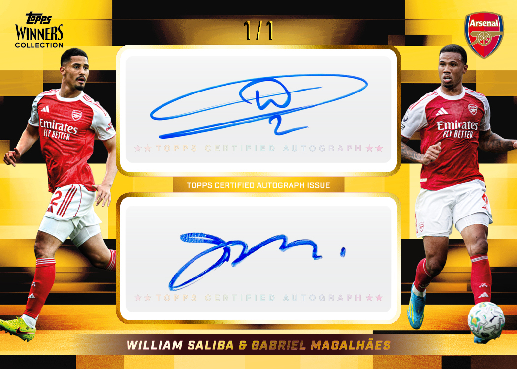 2025-26 Topps Winners Collection Arsenal Soccer Checklist Guide in-content 5