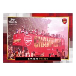 2025-26 Topps Winners Collection Arsenal Soccer Checklist Guide