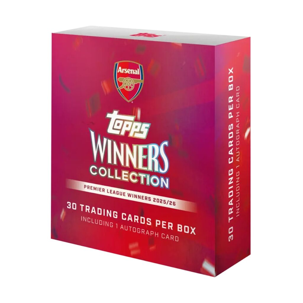 2025-26 Topps Winners Collection Arsenal Soccer Checklist Guide