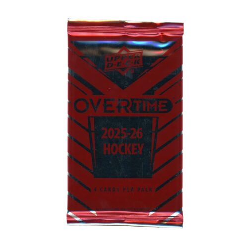 2025-26 Upper Deck Overtime Hockey Checklist Guide