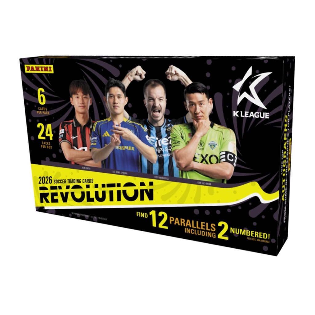 2026 Panini Revolution K League Soccer Checklist Guide