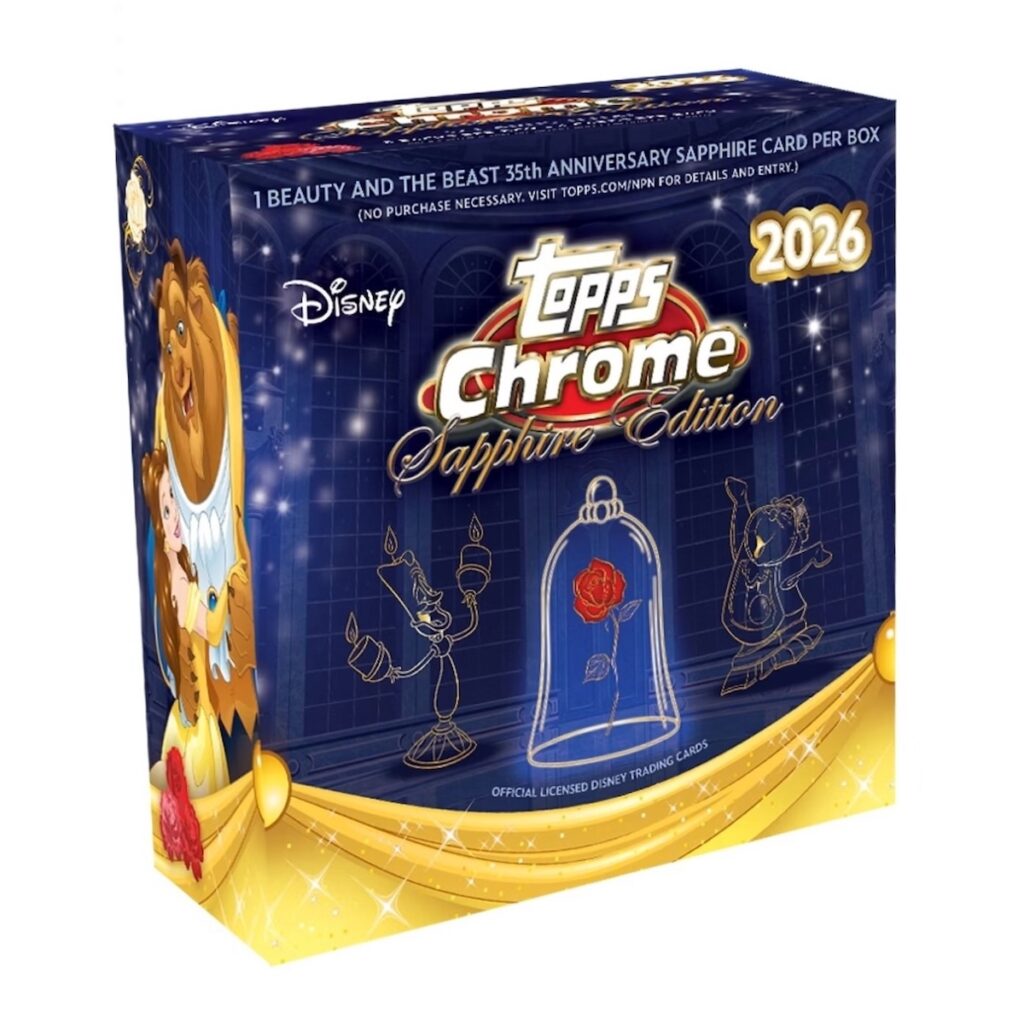 2026 Topps Chrome Sapphire Disney Checklist Guide