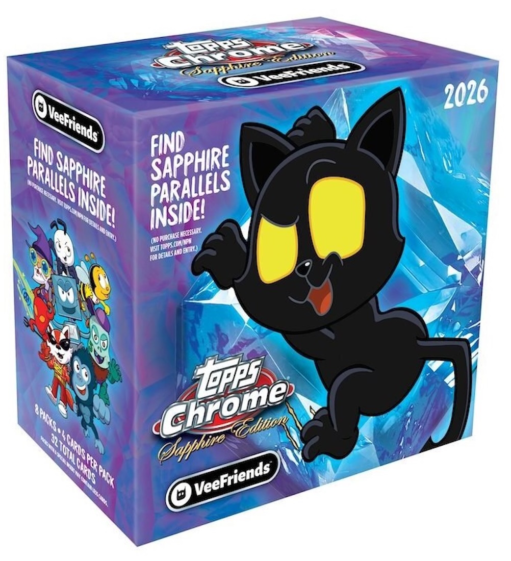 2026 Topps Chrome Sapphire VeeFriends Checklist Guide