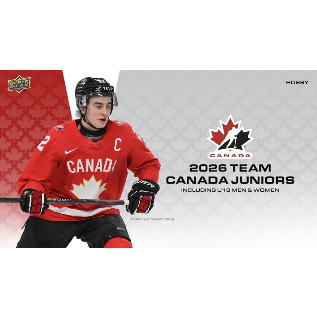 2026 Upper Deck Team Canada Juniors Hockey Guide