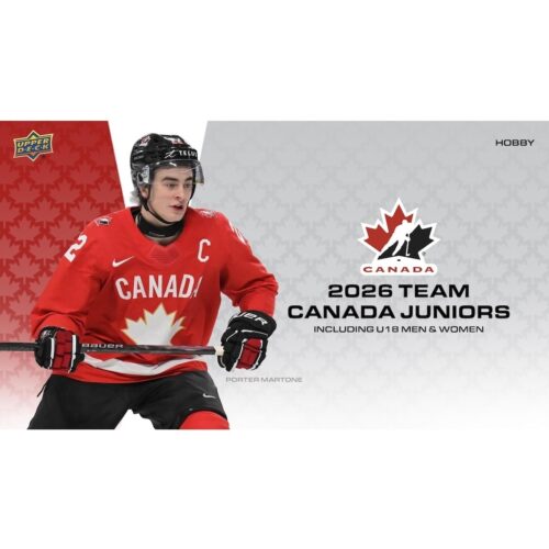 2026 Upper Deck Team Canada Juniors Hockey Guide