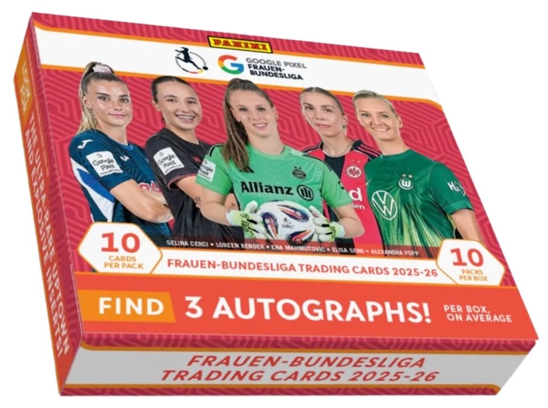 2025-26 Panini Frauen Bundesliga Soccer Checklist Guide in-content 1