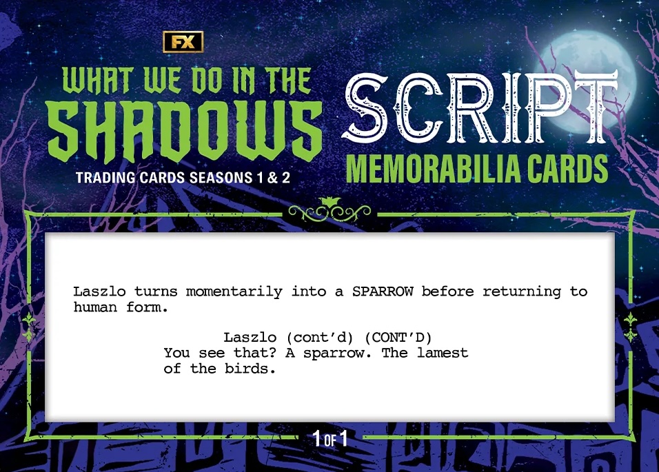 2026 Cryptozoic What We Do in the Shadows Seasons 1 & 2 Guide in-content 16