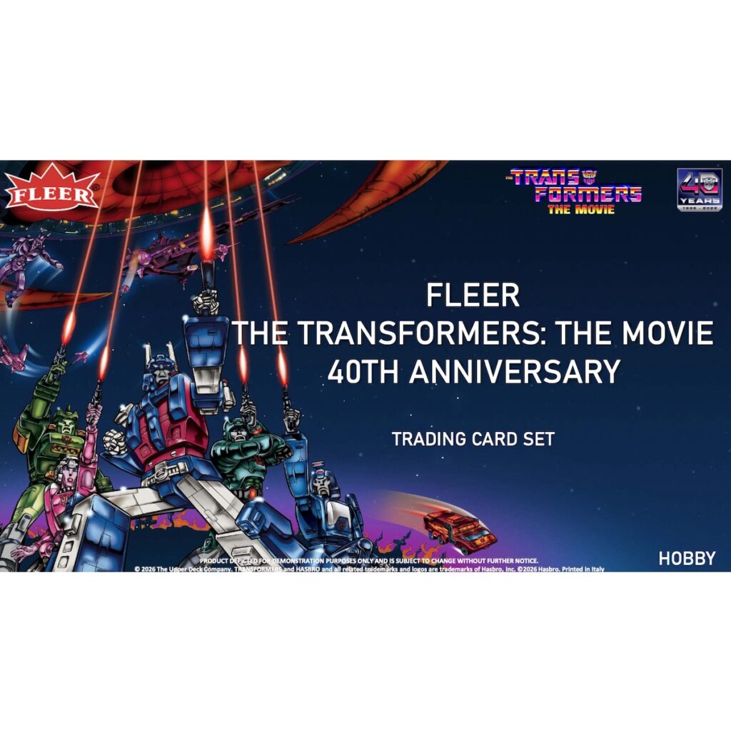 2026 Fleer Transformers The Movie 40th Anniversary Guide