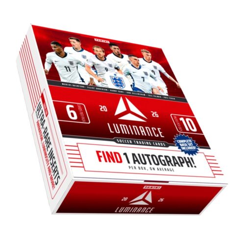2026 Panini Luminance England Soccer Checklist Guide