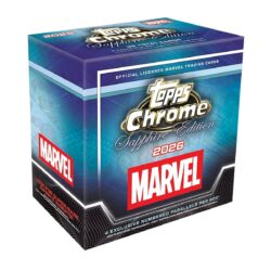 2026 Topps Chrome Sapphire Marvel Comics Checklist Guide