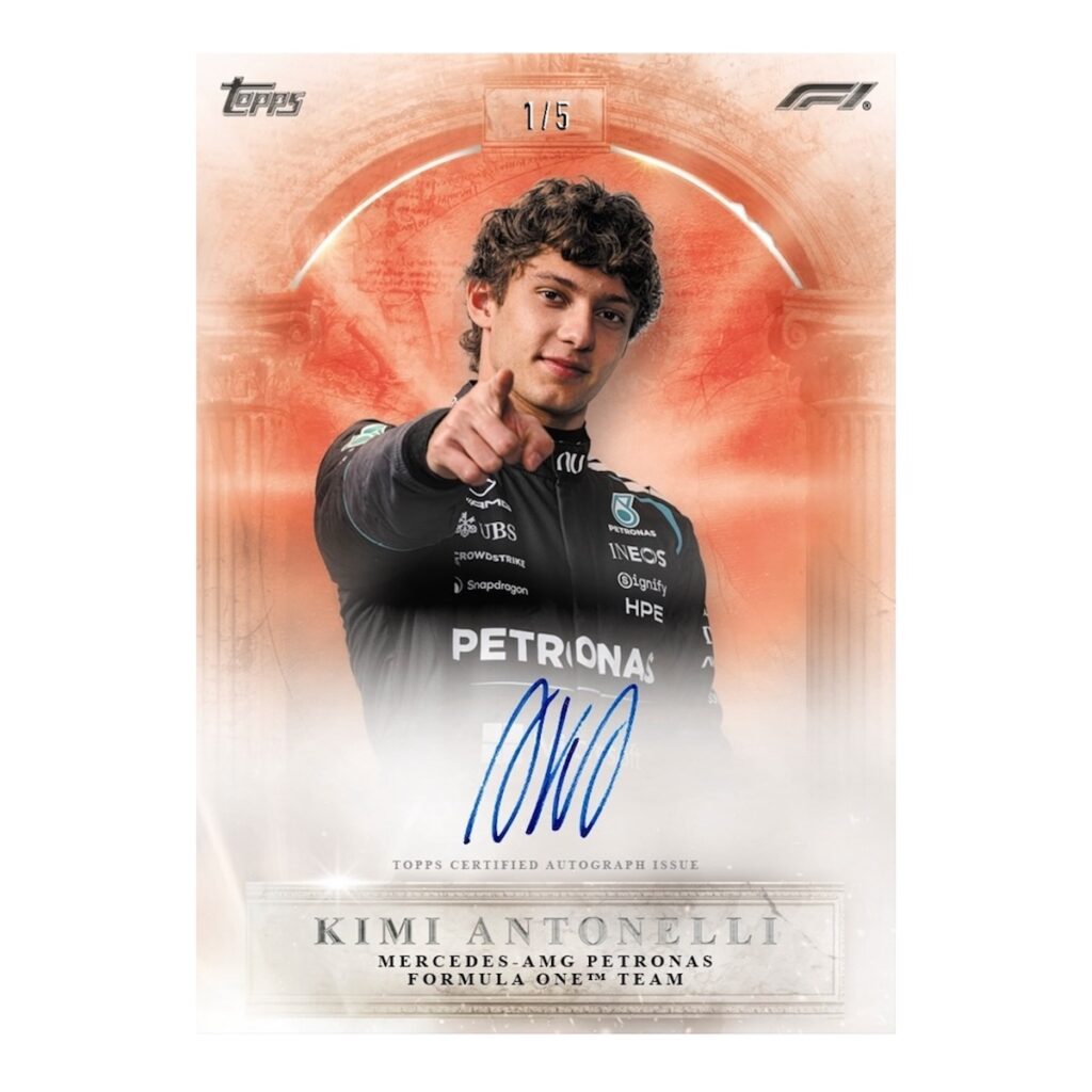 2026 Topps Eccellenza Formula 1 Racing Guide