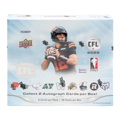 2026 Upper Deck CFL Football Checklist Guide