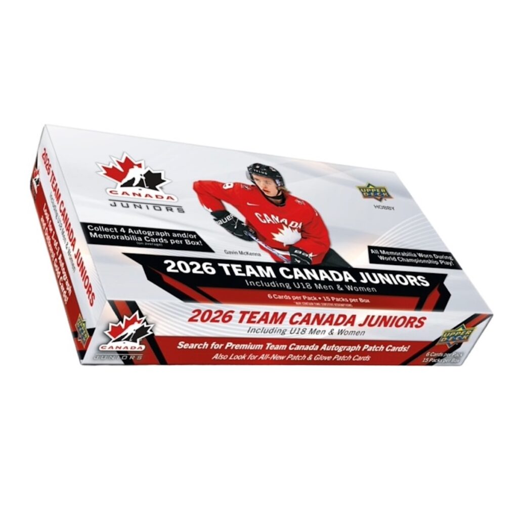 2026 Upper Deck Team Canada Juniors Hockey Checklist Guide