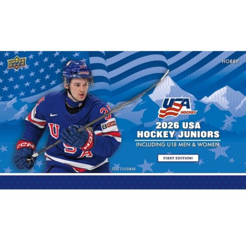 2026 Upper Deck Team USA Juniors Hockey Guide