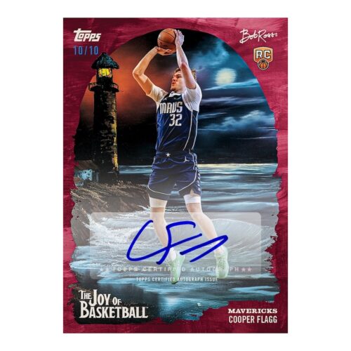 2025-26 Topps X Bob Ross The Joy of Basketball Guide